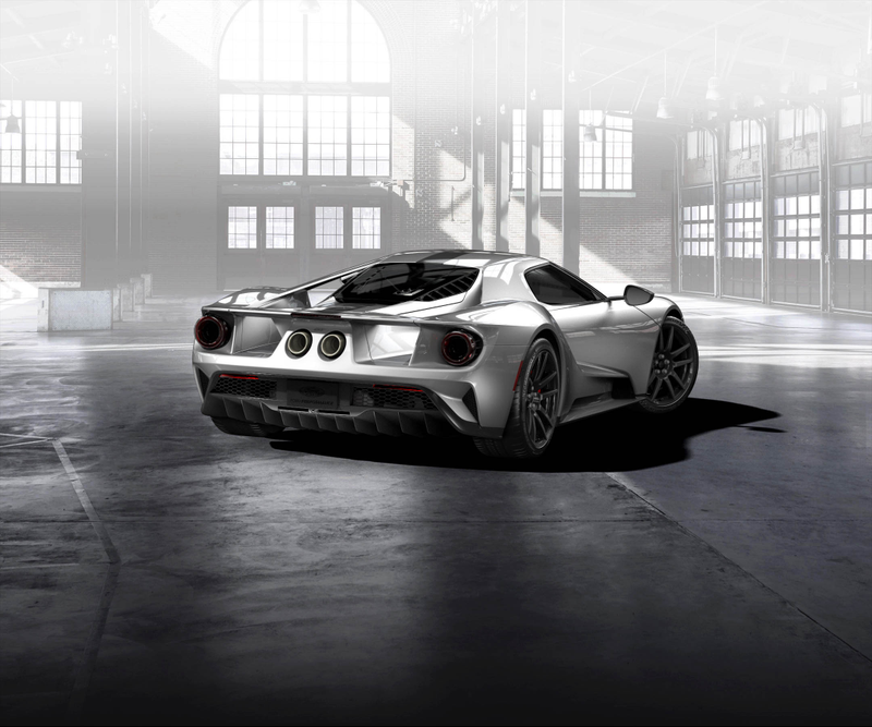 Illustration for article titled The Ford GT Competition Series Dumps The Weight To Terrify Every 911 GT3 RS Owner